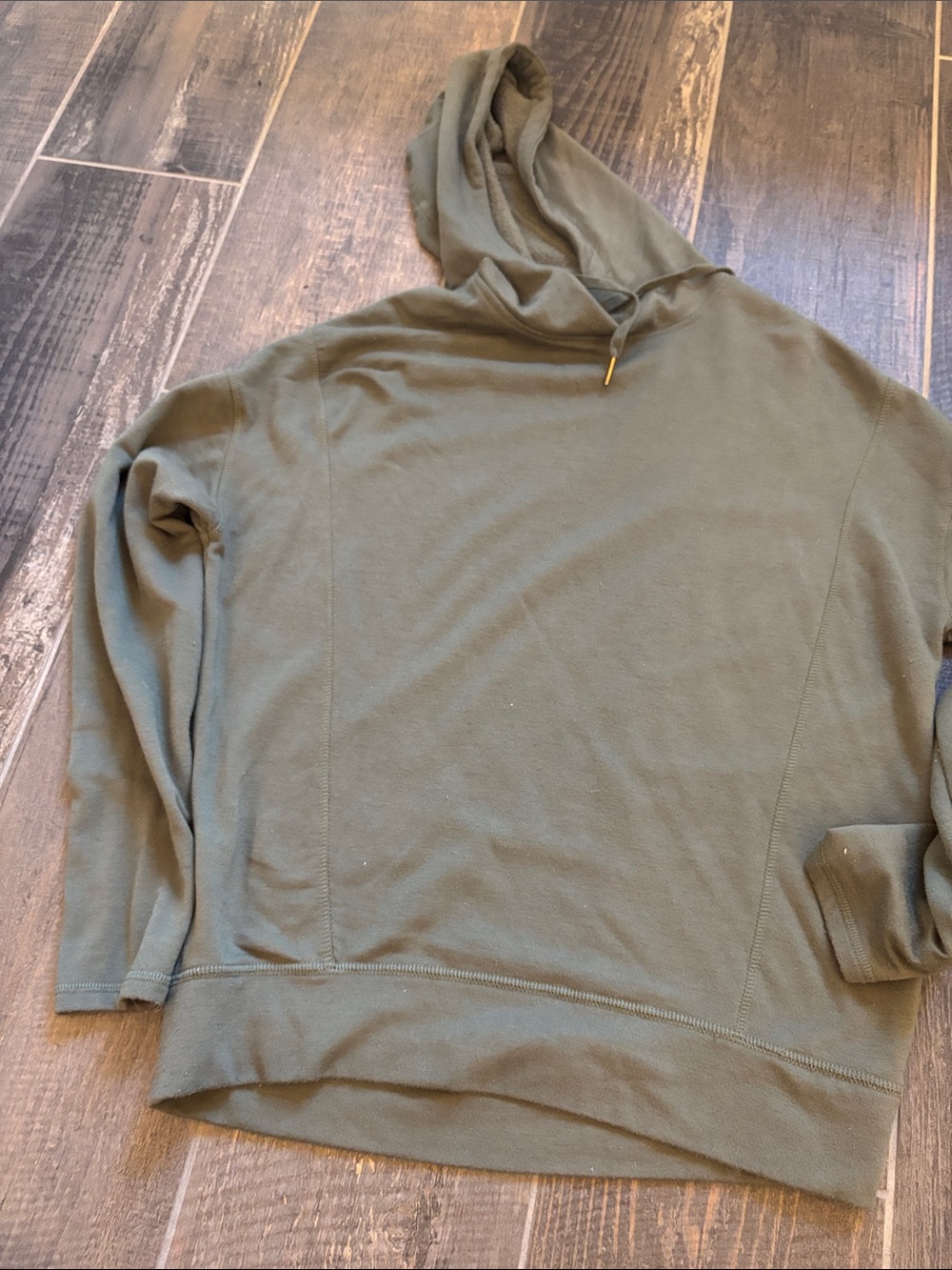 Jockey Olive Green Hooded Sweatshirt